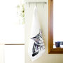 Inky Kitten Tea Towel, thumbnail 4 of 6