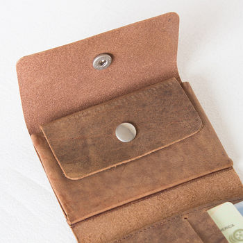Leather Mini Wallet, 4 of 12