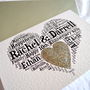 Personalised 10th Wedding Anniversary Love Sparkle Card, thumbnail 11 of 12