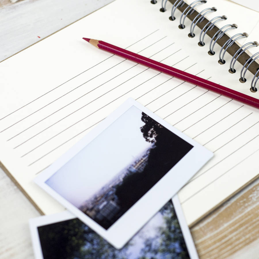 personalised 'my travel book' keepsake journal by the little picture