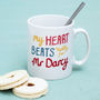 'My Heart Beats Vastly For Mr Darcy' Mug, thumbnail 1 of 3