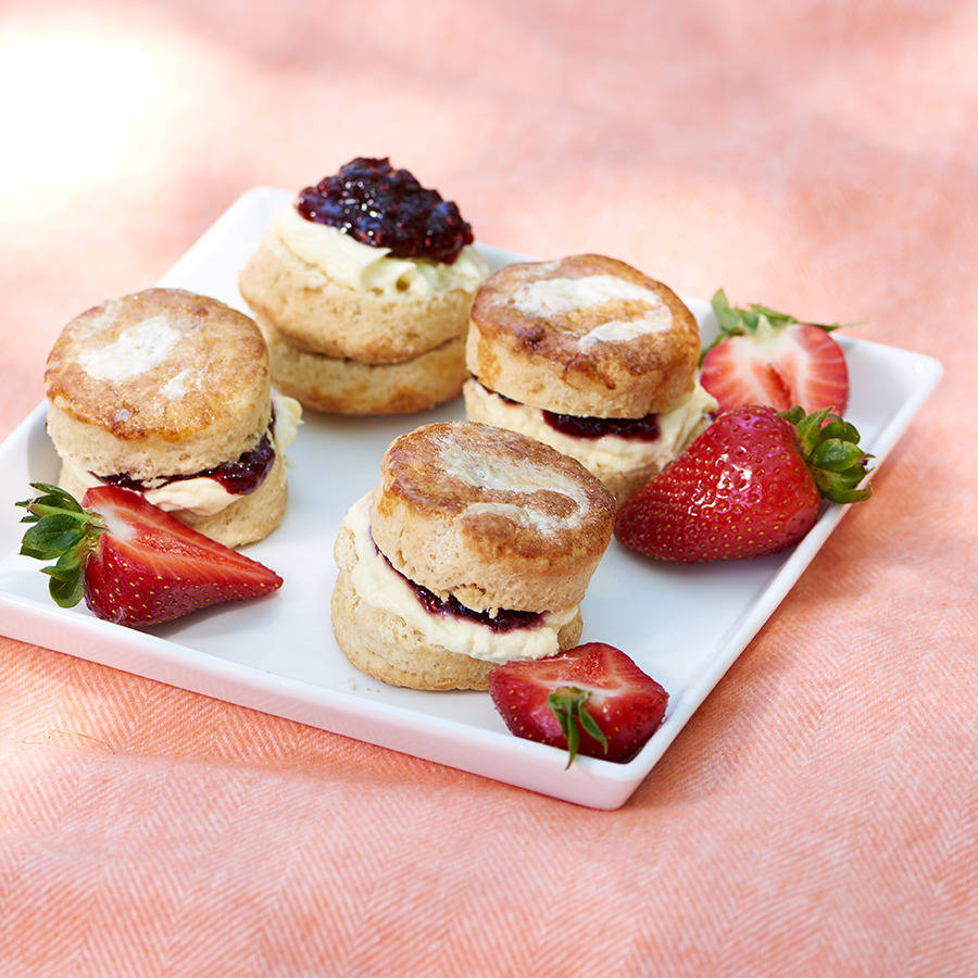 cream tea and scones gift box by sconnoisseur