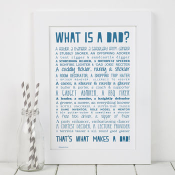 What Is A Dad Poem Print, 3 of 9