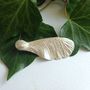 Sterling Silver Sycamore Seed Personalised Tie Pin, thumbnail 1 of 4