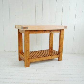 Reclaimed Timber Butchers Block, 2 of 3