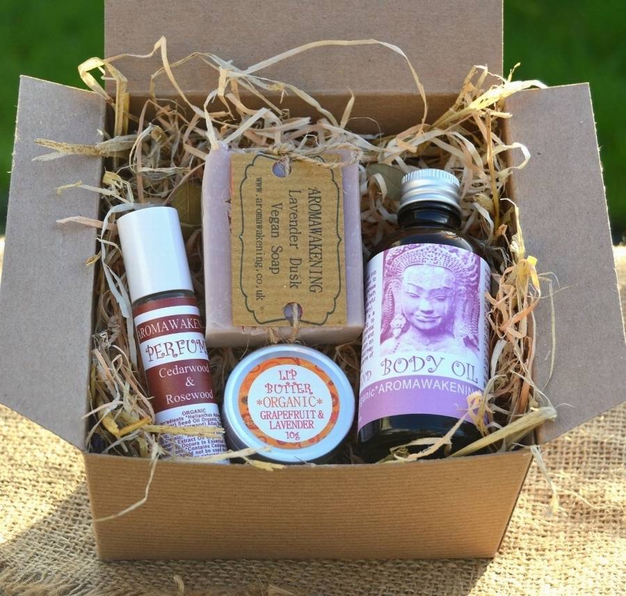 organic skincare and natural soap gift set by ...