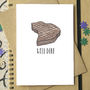'Well Done' Funny Steak Congratulations Card, thumbnail 1 of 3
