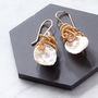 Keshi Pearl Drop Earrings, thumbnail 1 of 7