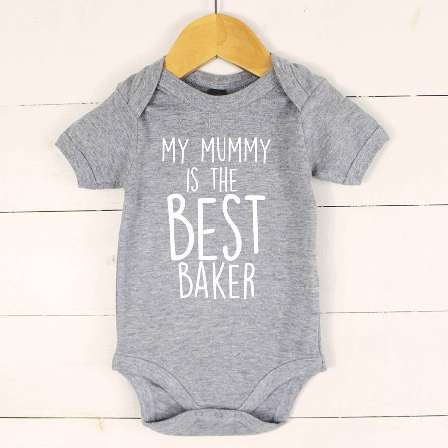 'my mummy is the best…' personalised babygrow by lovetree design