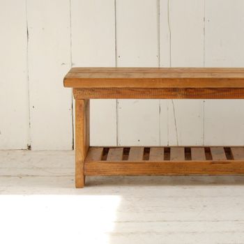 Long Wooden Bench, 4 of 4