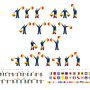 Personalised Signal And Semaphore Flags Print, thumbnail 2 of 2