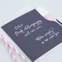 Pink Champagne Humour Card, thumbnail 2 of 4