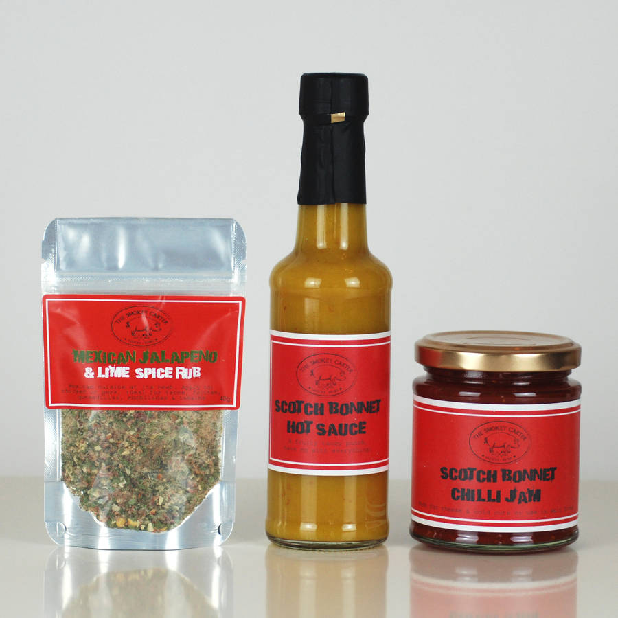 build your own barbecue sauce and spice box gift set by the smokey