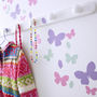 Childrens Butterfly Flutter Wall Stickers Set, thumbnail 1 of 5