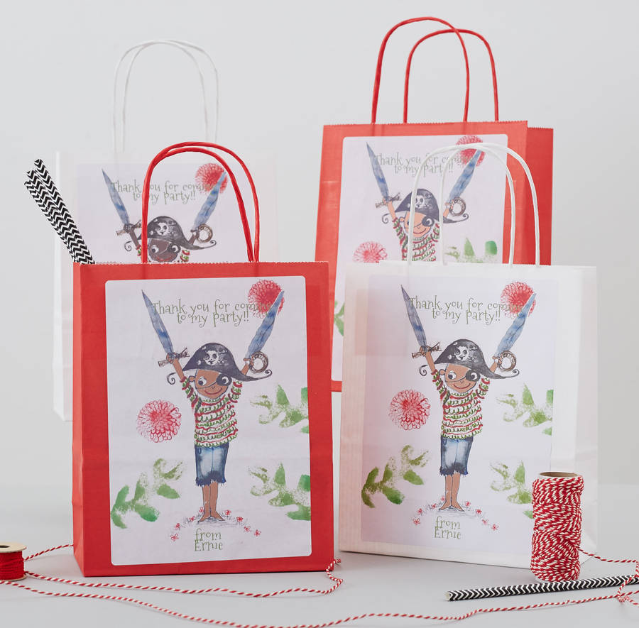 Pirate Captain Personalised Party Bag, 1 of 8