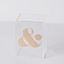 Acrylic And Gold Letter Holder, thumbnail 7 of 7