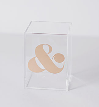 Acrylic And Gold Letter Holder, 7 of 7