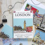 Set Of Eight London Notecards, thumbnail 1 of 5