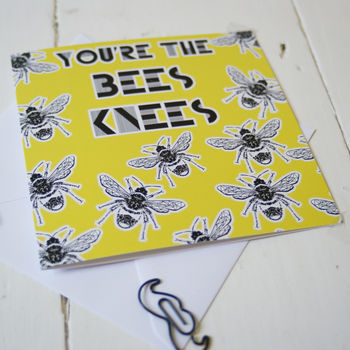 'You're The Bees Knees' Greeting Card, 3 of 3