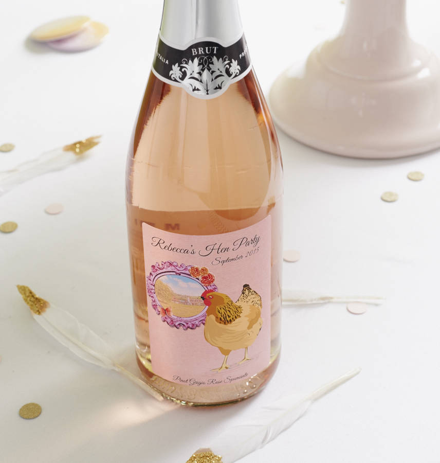 Personalised Hen Party Prosecco, 1 of 5